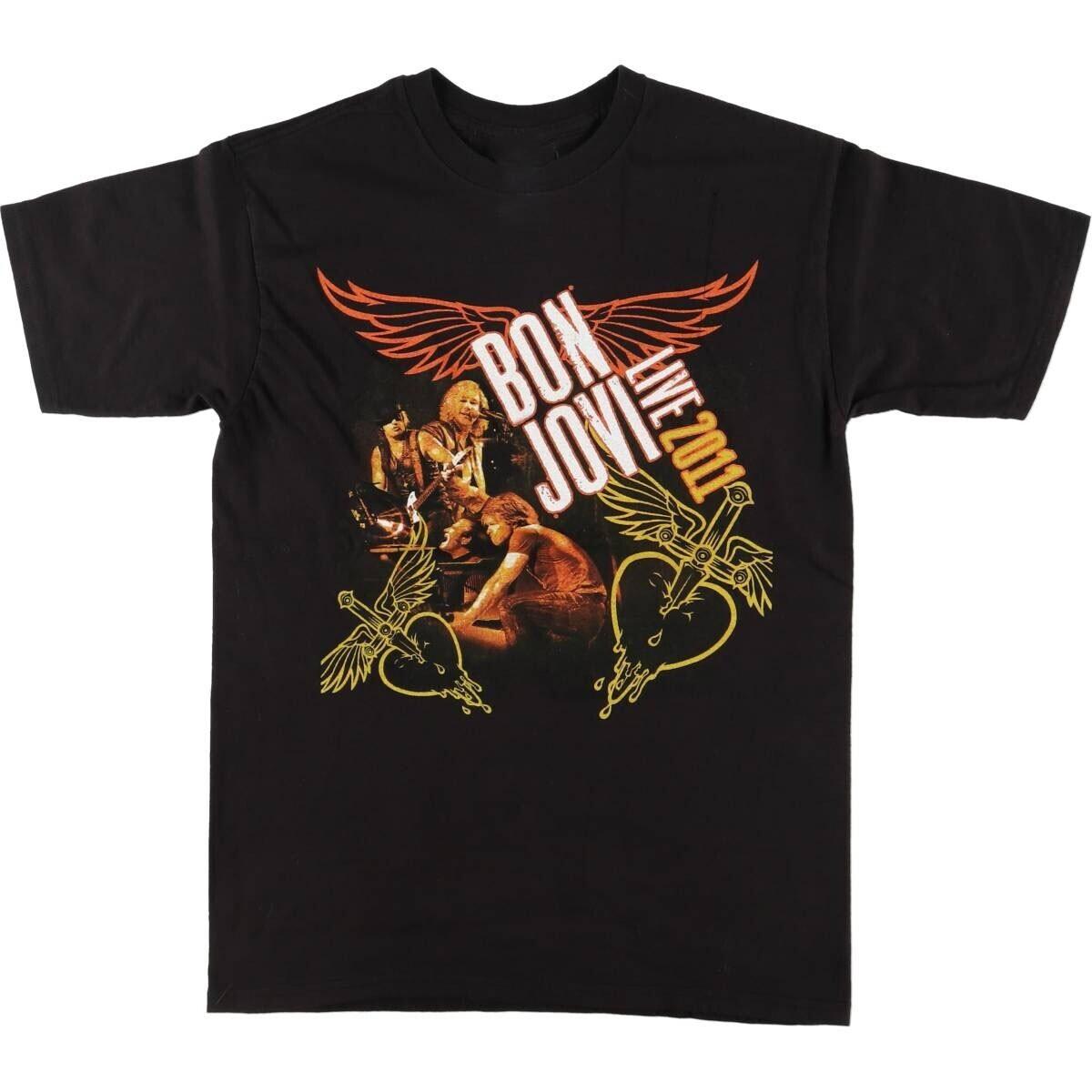 New BON JOVI Band Bon Jovi Gift For Fans Unisex S-5XL Shirt SS205 S