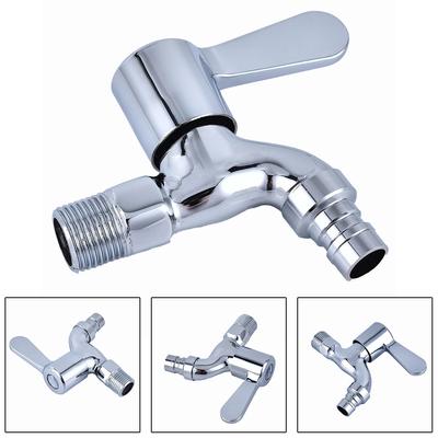 Unterputz-Wasserhähne, Kupfer-Wasserhahn-Ventileinsatz, Waschmaschinen-Wasserhahn, 1/2 Zoll, 4-Punkt-Wassereinlass, für die Verbesserung des Haushalts