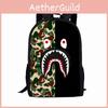 Backpack Shark Design Lightweight Material Schoolbag For Students