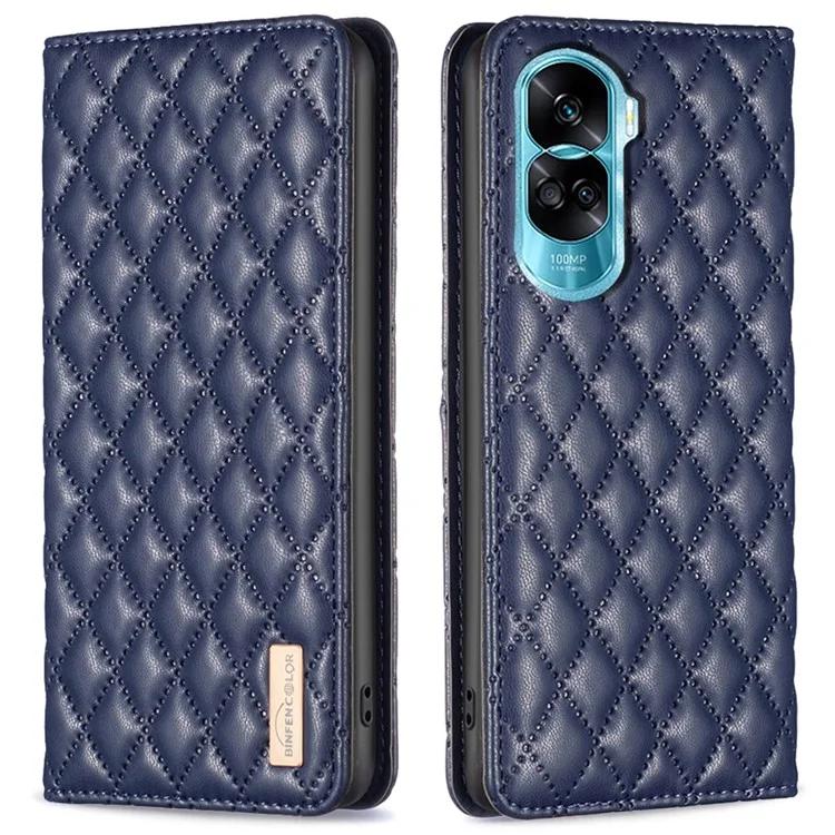 

BF Style-16 для Honor X50i 5G / 90 Lite 5G чехол для телефона держатель для карт PU кожаный чехол-подставка