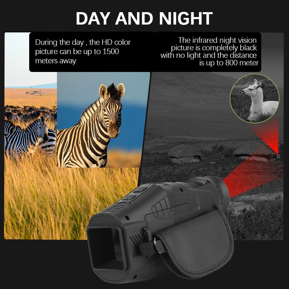 Infrared Telescope R11 Monocular Night Vision Device Multifunctional Outdoor Day Night Dual Use Full Ultra Light Infrared Camera