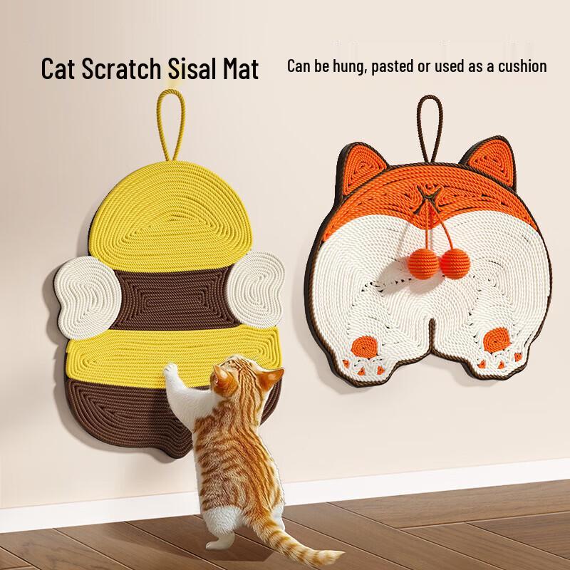 Cat Scratching Board with Hemp Rope