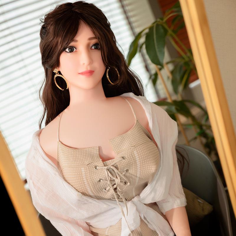 Realistic Long-Haired Inflatable Male Masturbator Doll with Hands and Feet