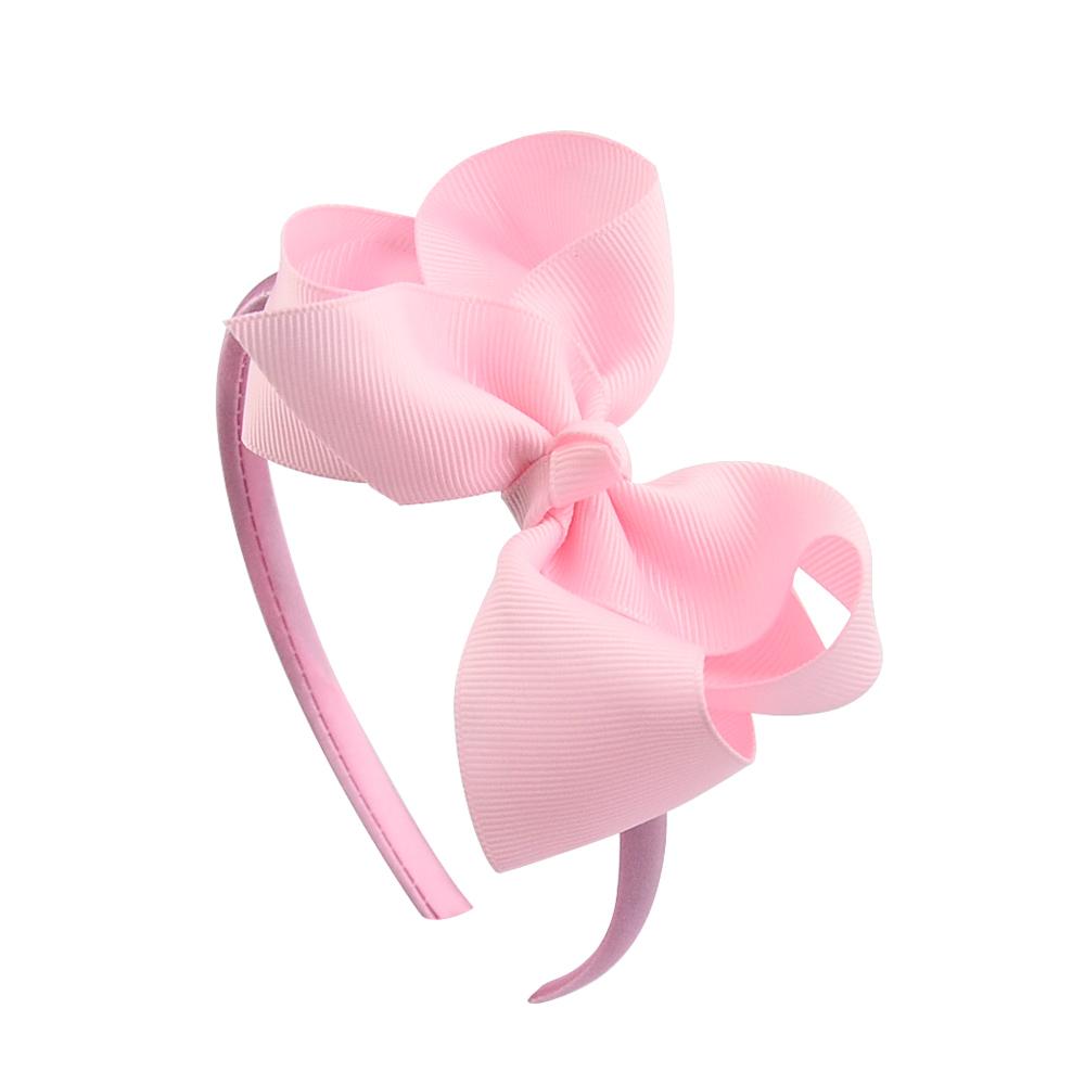 1 Pc Candy Color Cute Girls Headbands Kids Solid Bowknot Hair Bands Lovely Handmade Headwear Children Hair Accessories
