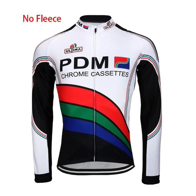 

Men Long Sleeves Set Winter Fleece & No Fleece Retro Black Bib Pants Outdoor Warm Cycling Clothing 2026 Autumn Breathable Cycling Suit Set XS