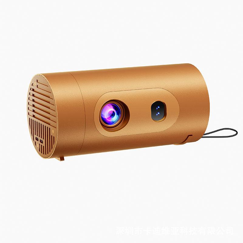 4K HD WiFi Android Smart Mini Projector Q8 with Mobile Power Connectivity