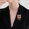 National Trend Lion Dance Brooch, High-end Women's Niche Design Sense Creative Brooch, Light Luxury and Elegant Brooch