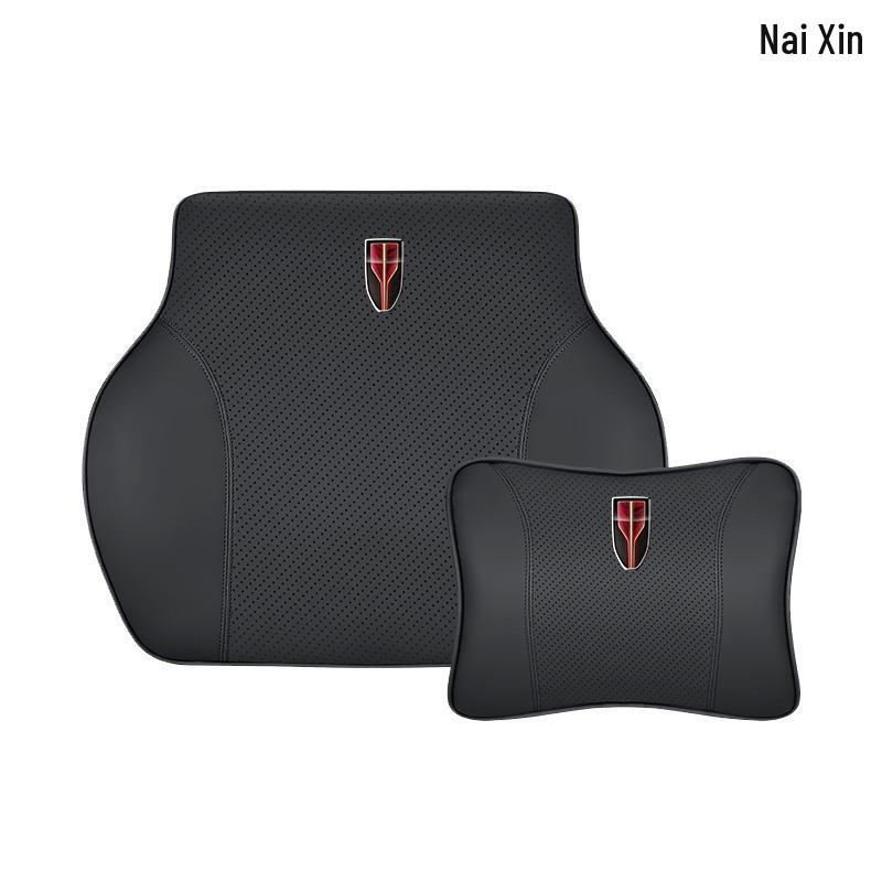 Kompatibel mit Kopfstützen-, Nacken- und Lendenwirbelstützkissen für das Fahrzeuginnere von Hongqi HS5/H5/HS7/H7/H9.