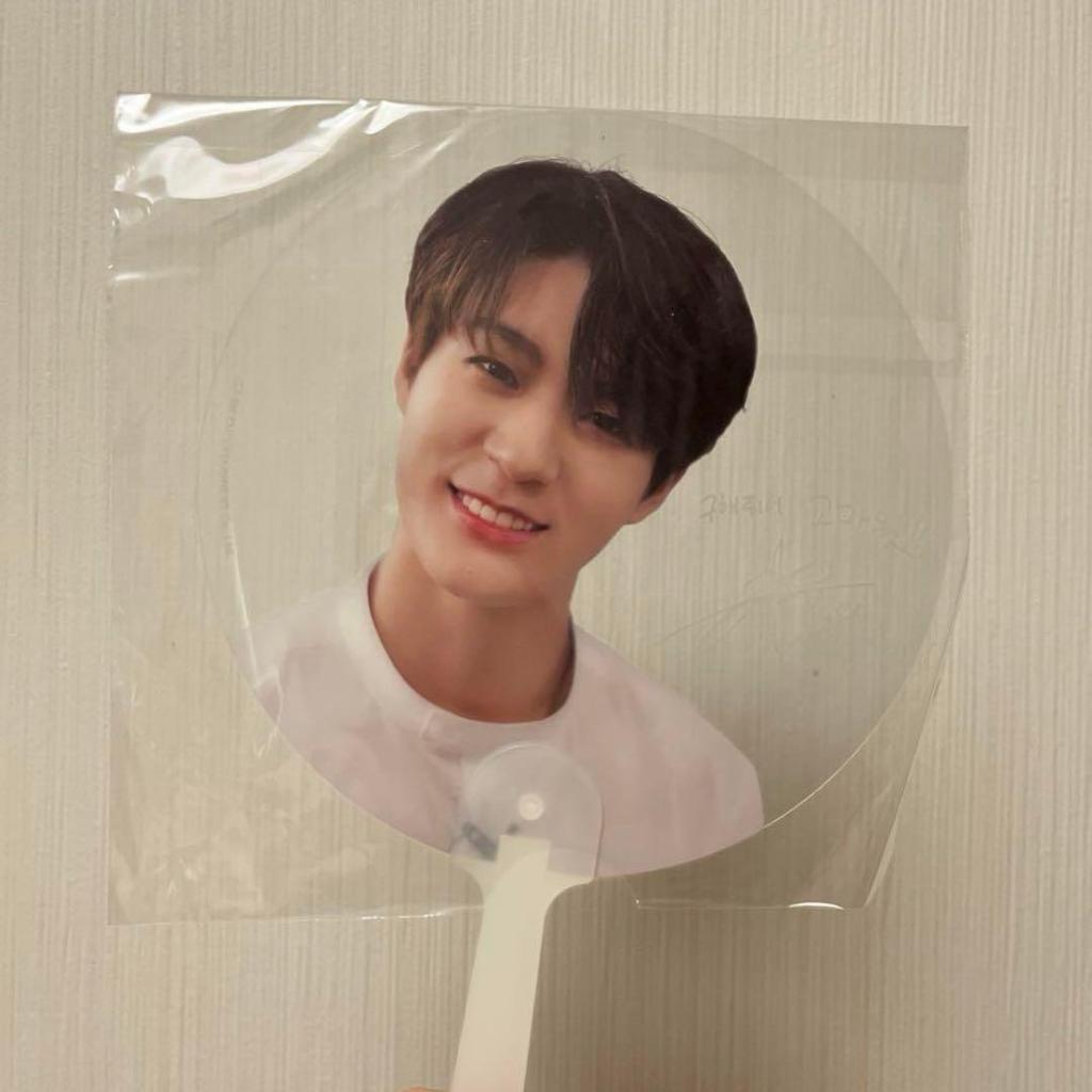[USED] NCTDREAM JENO Official Korean Merchandise Mini Clear Fan