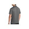 Under Armour Icon Logo Print Outdoor Casual Sports Short Sleeve Polo Shirt Men Polo Shirts Rhino-Gray 1386608-025