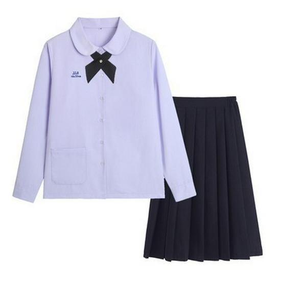 Kinder Schuluniform im Thai-Stil - Jungen & Mädchen College JK Uniform - Kindergarten bis Grundschule Abschlussoutfit