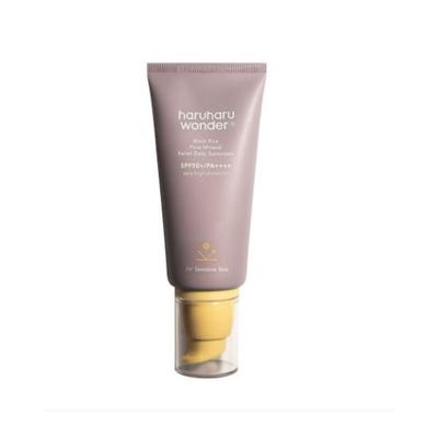 Black Rice Pure Mineral Relief Daily Sunscreen (SPF50+ / PA++++) 50 Ml × 2