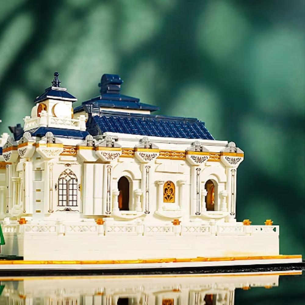 Free Shipping 2718Pcs Chinese Famous Architecture Building Blocks Old Summer Palace Compatible Classic City Diy Bricks Toys