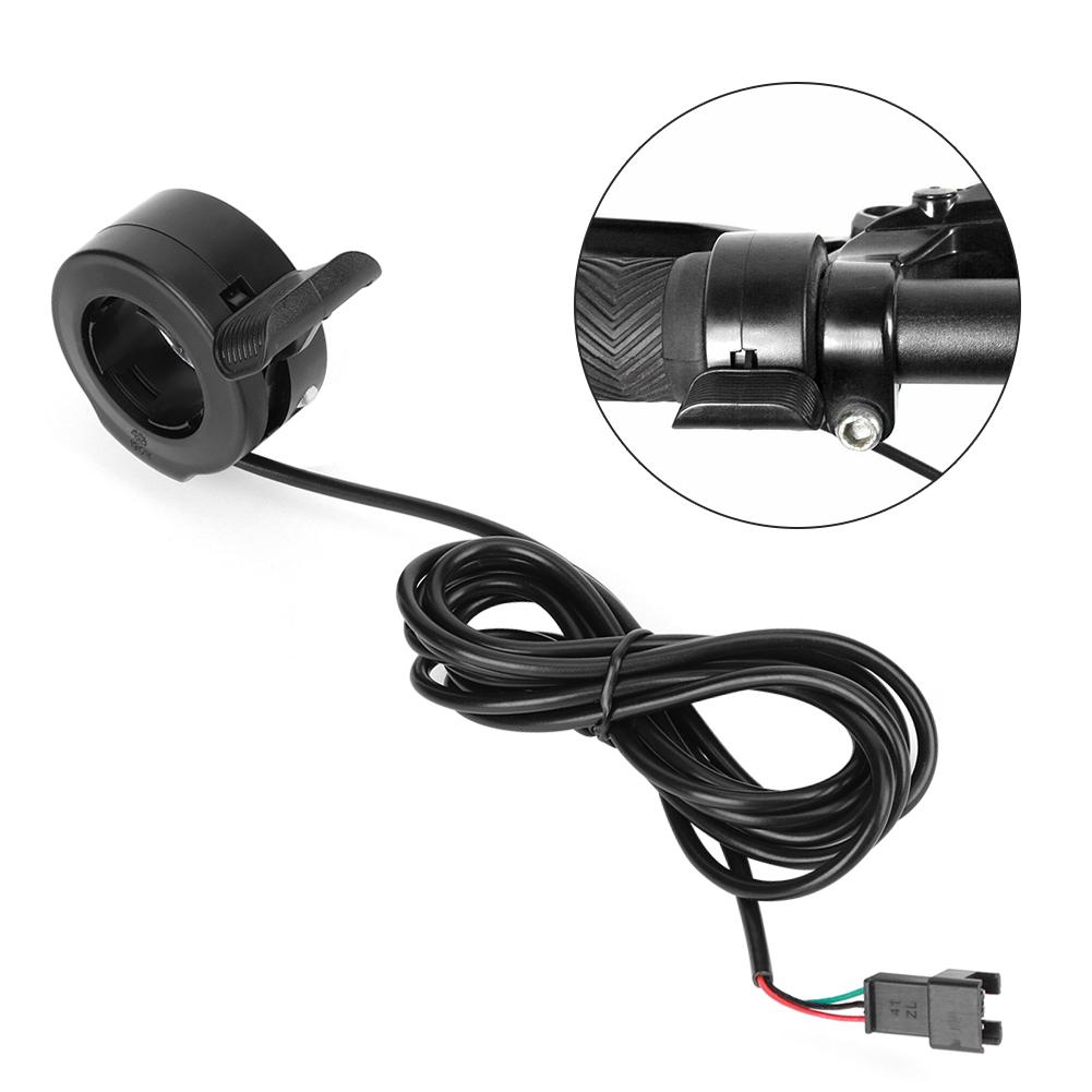 Bike Conversion Lithium Battery Universal Speed Governing Thumb Throttle for SM Connector