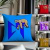 Fashion NNatanael Canoful Cushion Cover Antidustmite Pillowcase Invisible Zipper Silky Short Plush Sofa Cushion Cover