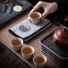 Water Absorption Tea Towel Tea Cloth Thickened Coffee Table Cloth Zen Teaware Towel Cotton Linen Rag Pad Tea Table Accessories