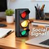 Focus & Collaboration Signal Light USB Powered Do Not Disturb Lamp  Visually Indicates Status for Office Desk, Calls Meetings