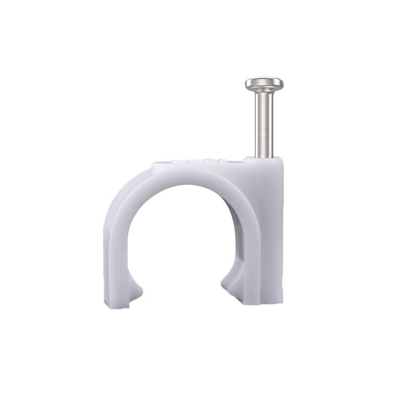 

PVC Wire Conduit Clips with Steel Nails