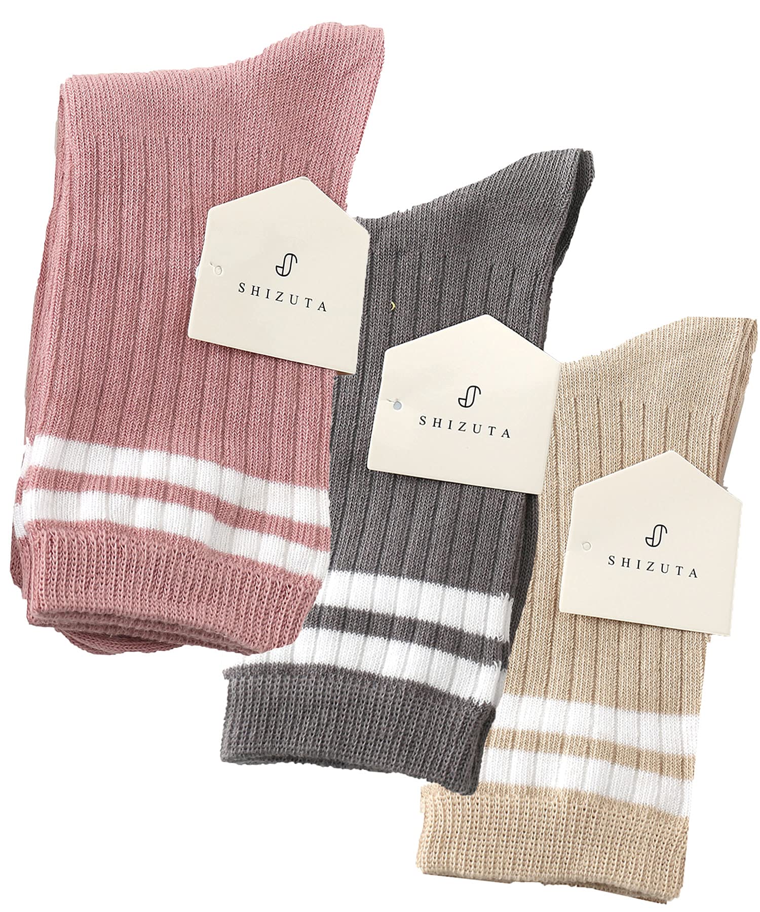 

Детские носки 3 пары, наружные 16 см для мальчиков и носки с окантовкой L 19 см для [SHIZUTA], носки, комплект, детская пряжа 100% хлопок, 21 см, для девочек, (Узор,