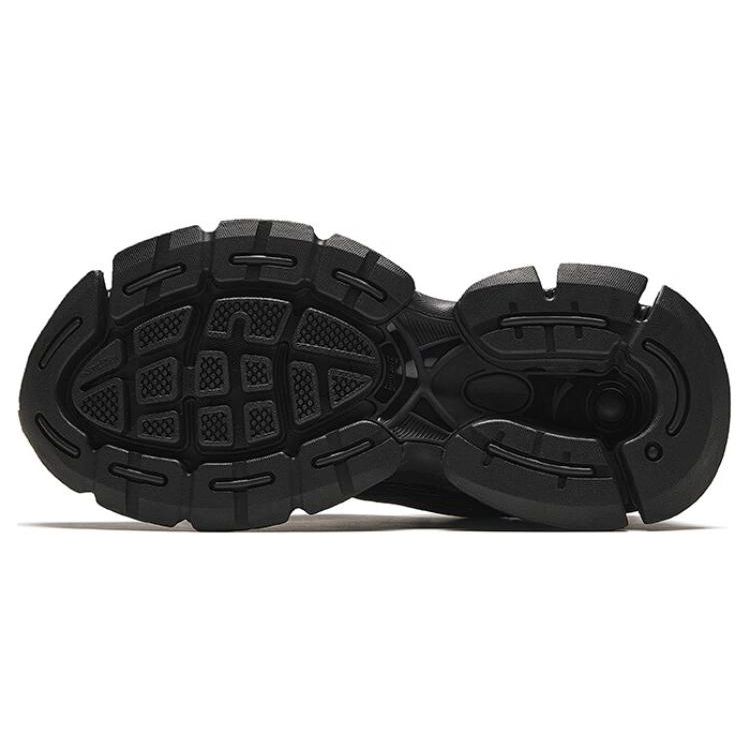 Anta Champion Series Comfortable Versatile Low-Top Dad Shoes Women sneaker Black 122418805A-1