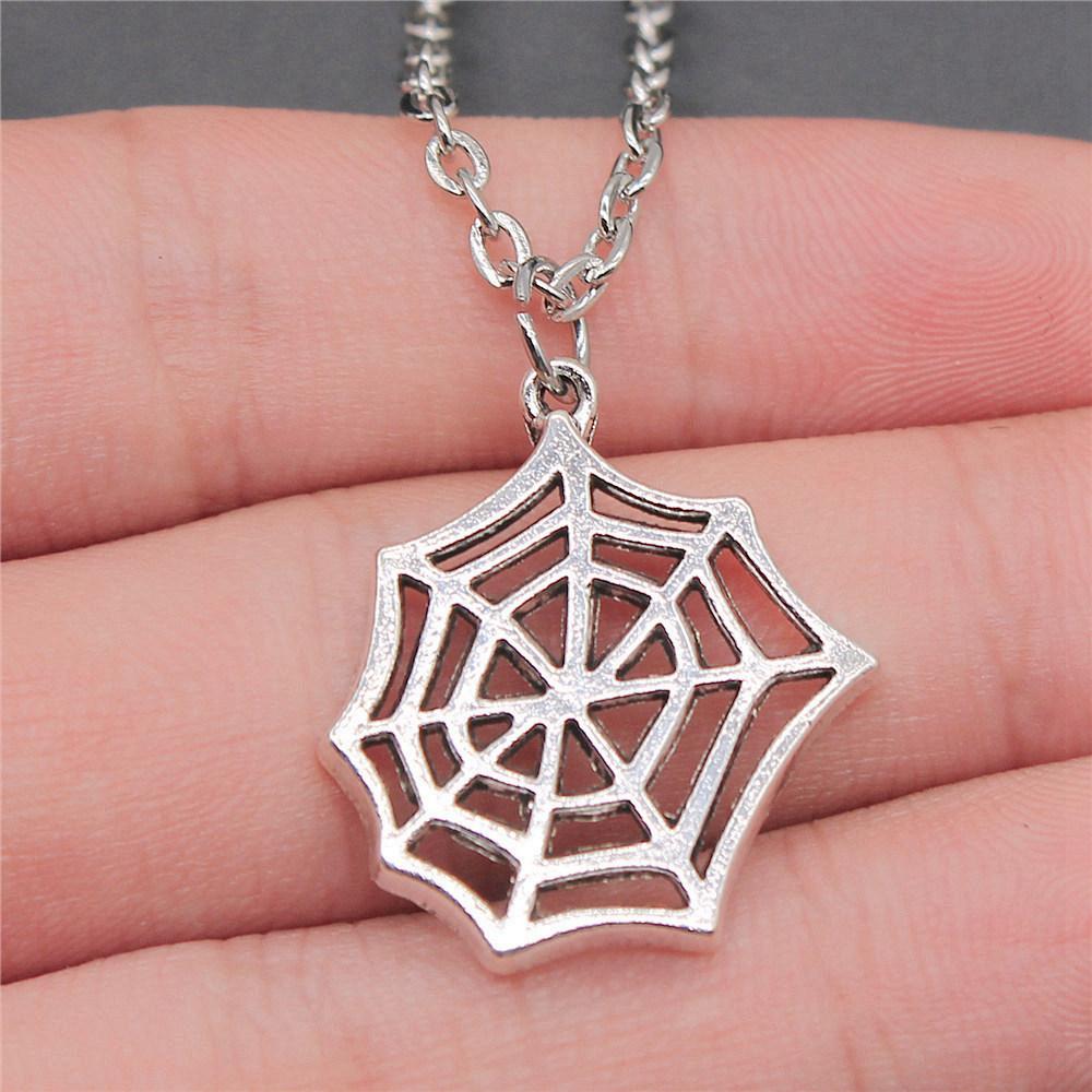 Dragon Snake Spider Gothic Pendant Antique Bronze Metal Daughter Choker Necklace Hot Sale