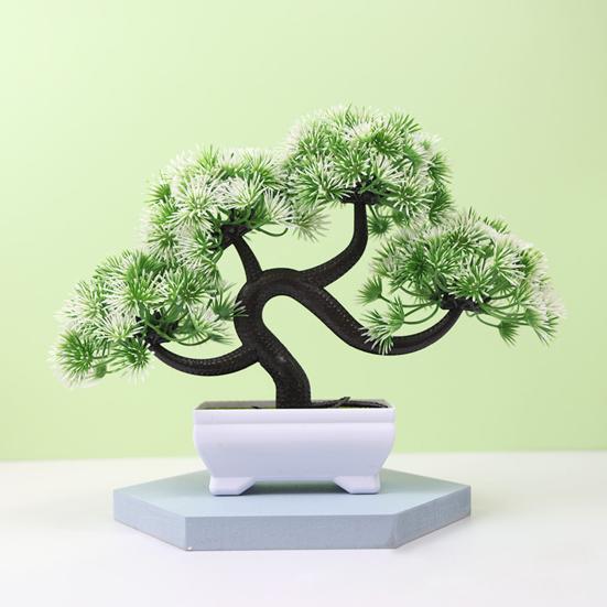 Artificial Plant Pot Energetic Easy Care Non-fading Vivid Ornamental Fake Flower Pot