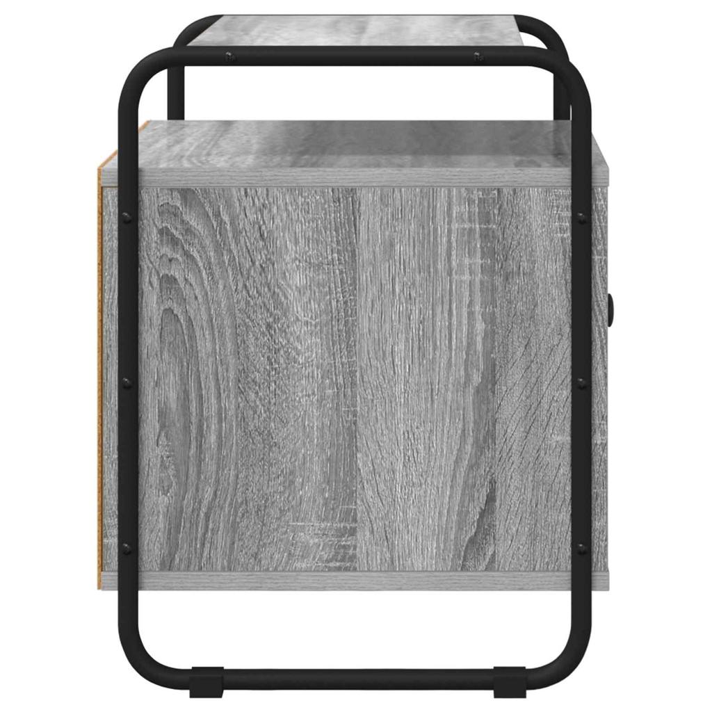 Nightstand Gray Sonoma Engineered Wood