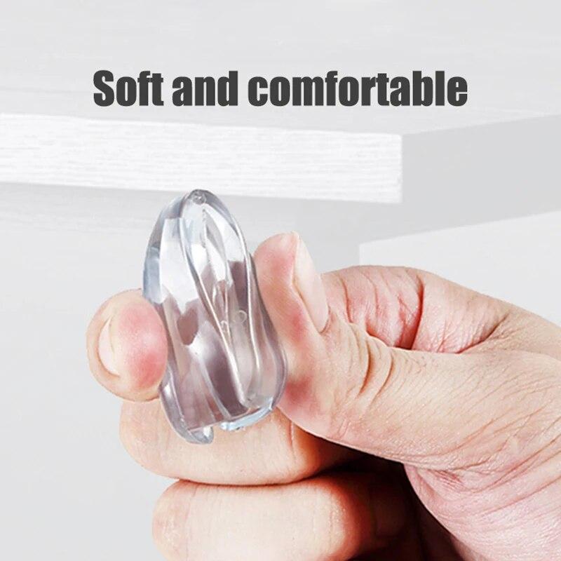 10PCS Clear Anti-collision Coffee Table Furniture Corner Protectors Children's Soft Corner Sheathing Living Room Decor