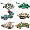 3D Wooden DIY Tank Model Jigsaw Puzzle Educational Toy