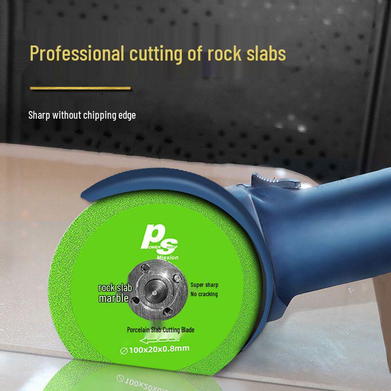 45° Chamfering Tile & Marble Cutting Blade - Precision No-Chip Rock Slab Disc