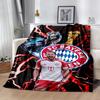 FC Bayern München Decke Weich Warm Gemütlich Großartig für Meeresufer Büro Bett für Alle Anlässe Verspieltes Design Bestes Urlaubsgeschenk für Freunde Familie