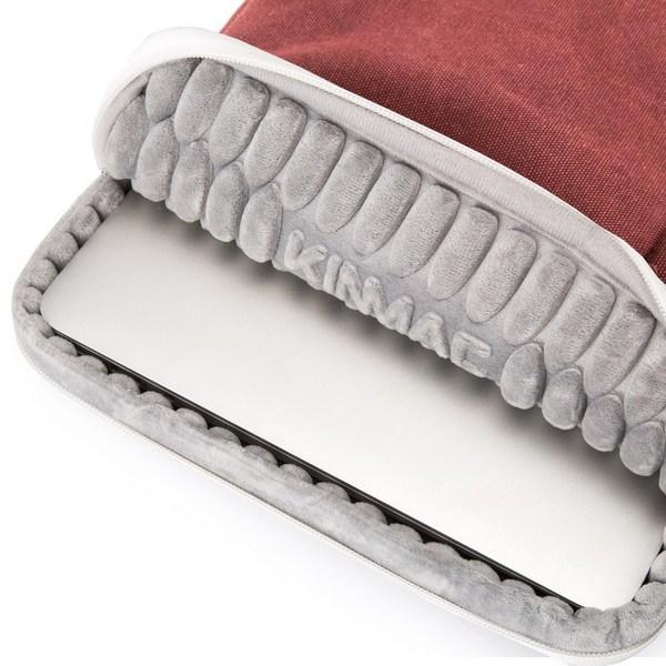Kinmac 360 Shield Laptop Pouch, Burgundy