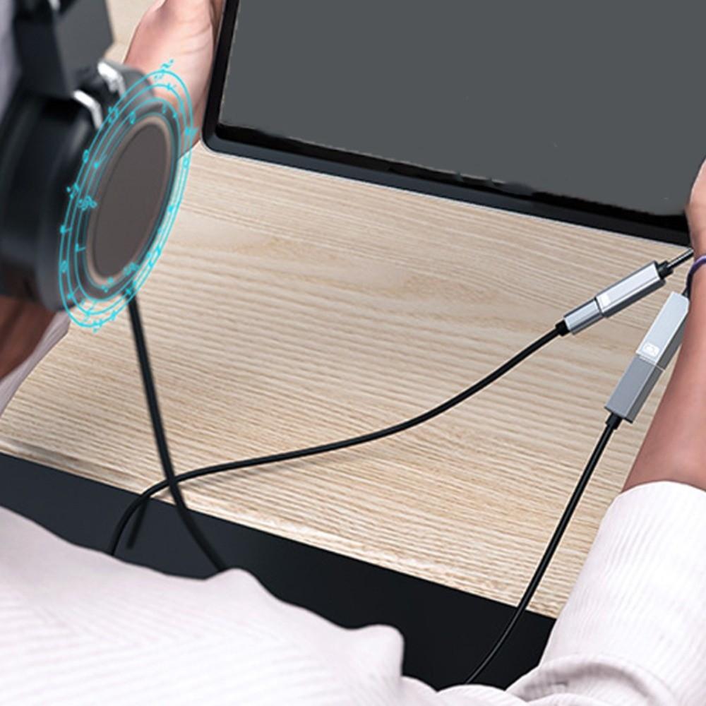 PD60W 2 In 1 Type-C To USB OTG Adapter Multifunction Type C 2-in-1 Multifunctional Adapter  Mouse