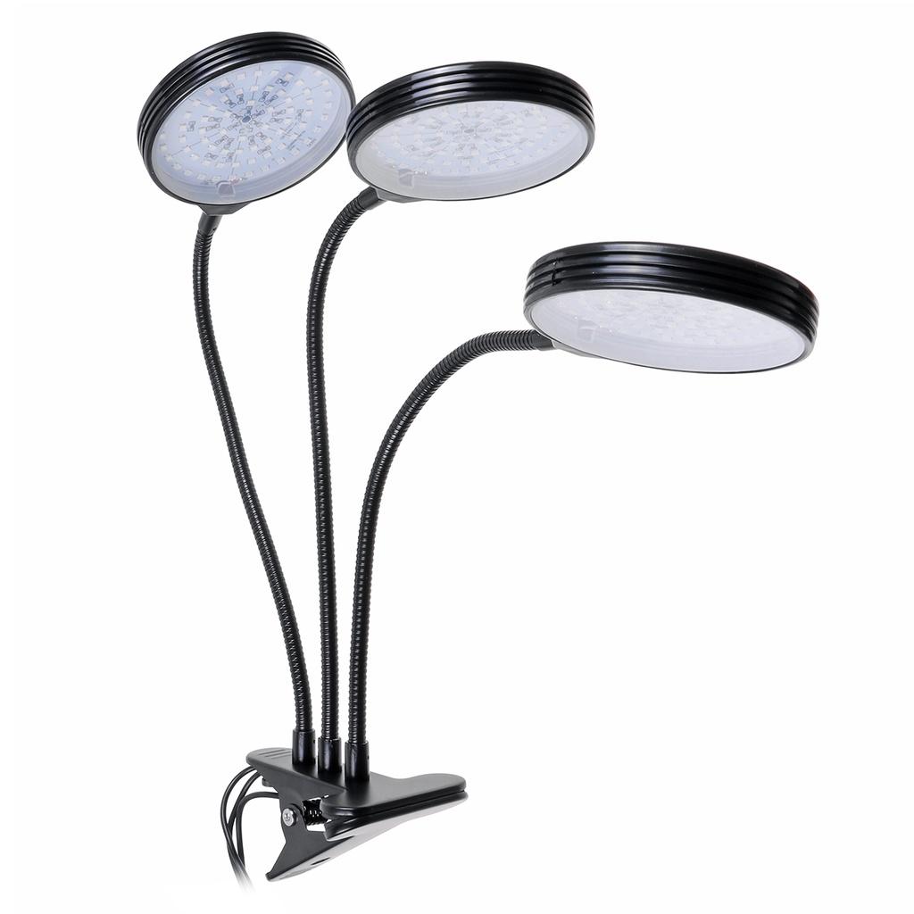 DC5V 2/3/4 Head Timing Full Spectrum Phyto Lamp Fruit Vegetable Grow Light USB Clip LED RedBlue Indoor Plant Grow Light
