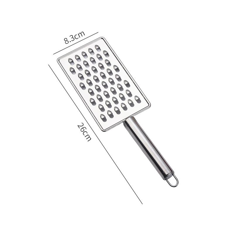 

Stainless Steel Ginger Cheese Grater, Multi-Functional Arc-Shaped Carrot and Potato Shredder, Set of 2 02 (2 pieces)