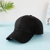 100% Cotton Adjustable Baseball Cap Solid Color Classic Dad Hat Unisex Casual Sun Protection Hat For Outdoor Running Hiking