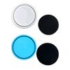 DIY Tray Resin Molds Round Tray Silicone Molds for Jewelry Plate Dish Epoxy Resin Casting Home Decoration with Edges