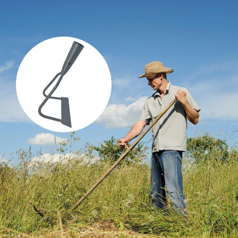 4 Section Telescopic Garden Shovel For Outdoor Use Stainless Steel Design Weeding Hoe For Grass Soil Moss Clearance
