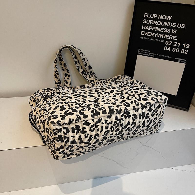 Neuer Druck Große Wiederverwendbare Lebensmittel-Einkaufstasche Damen Tragetasche Mode Tasche Schultertasche Faltbare Öko-Tasche Waschbar Reise