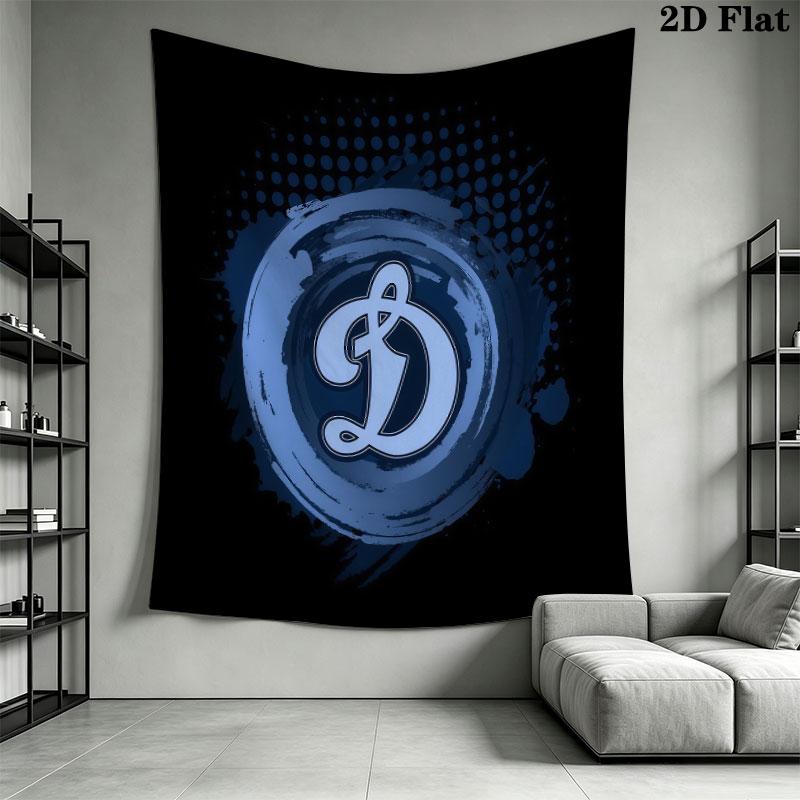 Dynamo Moscow Quest Wall Hanging Printed Fabric Blanket Decorative Tapestries for Bedroom Living Room Home Decor