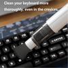 1 Set Portable Mini Handheld Vacuum Cleaner 3 In 1 Suction Blow Water Absorption For Car Desktop Coffee Powder Cleaning