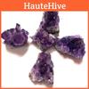 Natural Amethyst Quartz Geode Druzy Crystal Cluster Healing Decor Specimen