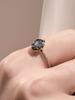 Harang Hr 114R_Antique Gemstone Ring(Blue Labradorite)