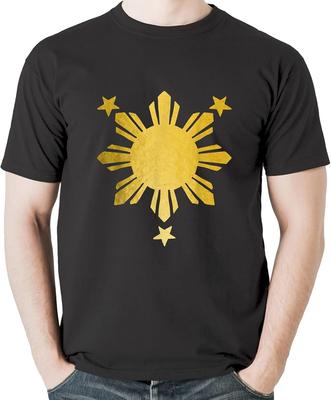 Philippines Flag Pride Filipino Filipina T-Shirt Sweatshirt Hoodie Tanktop for Men Women Kids Black