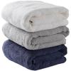 Imabari Towel YORITO On Bath Towel 60 X Imabari Made In Suitable for Indoor Vacuum Compressed - (Focus Twisting) 3-Piece Set, 120cm, 100% Cotton,