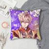 Ikemen Sengoku Romances Across Time Doublesided Printed Square Pillow Cover Decorative Cushion Cover for Sofa Bedroom Bedside