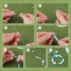 BUDDUR 24 st Pärlnålar Kit Med Förvaringslåda Armband Halsband Smyckestillverkningsverktyg DIY Handgjorda Hantverkstillbehör Set