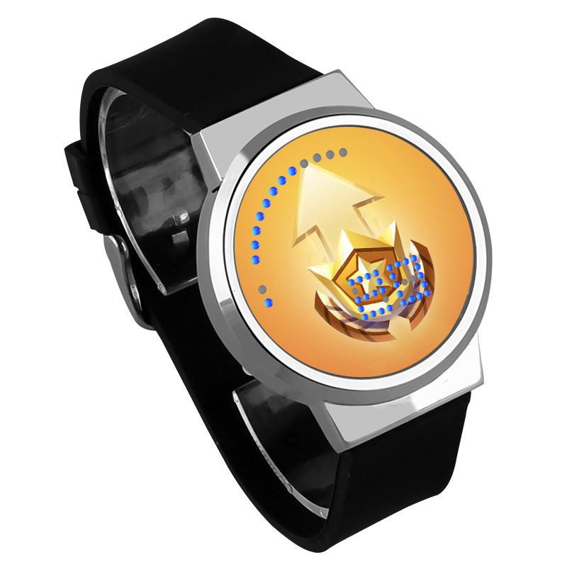 Hra Kompetitivní Střelba Světelný Dotykový LED Kreativní Elektronické Hodinky