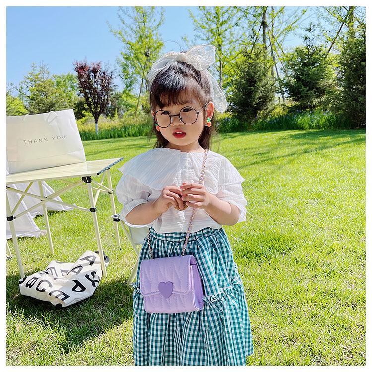 2021 Nová roztomilá mini crossbody taška v korejském stylu pro malé holčičky