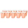 20pcs Paper Cups Drinking Compostable Cup Recyclable Juice Cup for Party Coffee Tea